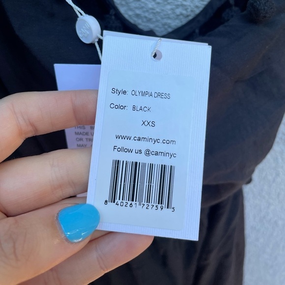 CAMI NYC OLYMPIA DRESS BLACK New With Tags! - Picture 11 of 13